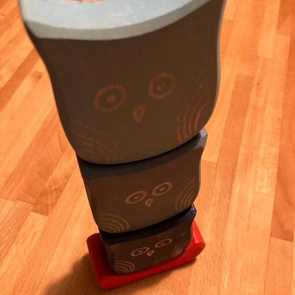 Grimm’s wood stacking owls - Picture 4 of 4